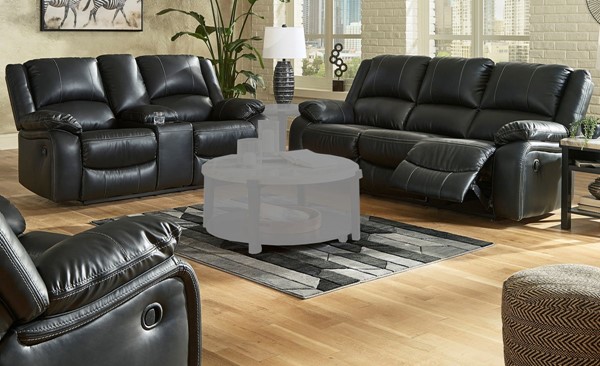 Lounge Around Bonded Reclining Sofa