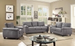 Picture of Faux Leather Sofa, Loveseat and Chair