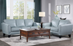 Picture of Genuine leather Sofa, Loveseat and Chair