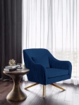 Picture of Velvet Swivel Accent Chair