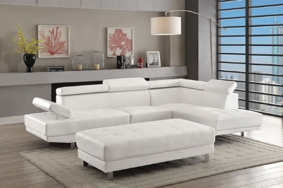 Picture of Faux Leather Sectional