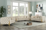 Picture of VELVET SOFA, LOVESEAT AND CHAIR