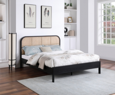 Picture of Kane platform Bed 54", Dresser, Mirror, Chest and Night Stand