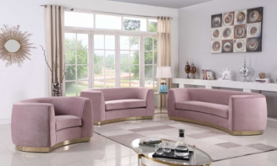 Picture of VELVET SOFA, LOVESEAT AND CHAIR