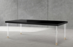 Picture of 94.5" Black High Gloss Dining Table