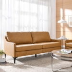 Picture of Genuine Leather Sofa, Loveseat and Chair