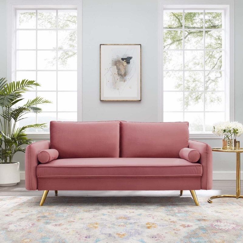 Picture of Velvet Sofa