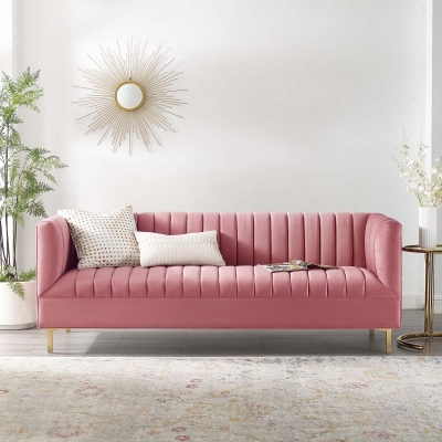 Picture of Velvet Sofa