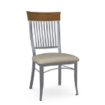 Picture of Annabelle Solid wood (birch) seat and accent with metal backrest Chair