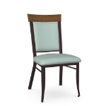 Picture of Eleanor Upholstered seat and backrest with solid wood (birch) accent Chair