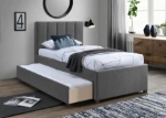 Picture of Linen Textured Trundle Bed