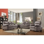 Picture of Leather Sofa, Loveseat and Chair