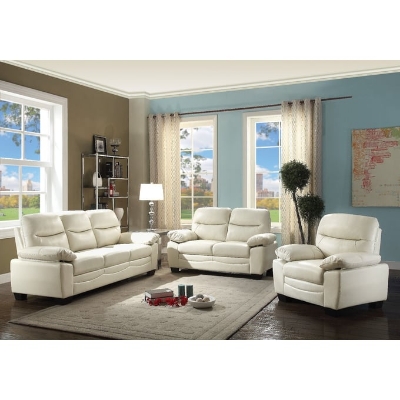 Picture of Leather Sofa, Loveseat and Chair