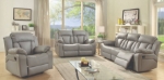 Picture of Leather Reclining Sofa, Loveseat and Chair