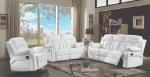 Picture of Leather Reclining Sofa, Loveseat and Chair