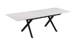 Picture of 71-94" Extendable Marbleized Dining Table