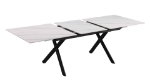 Picture of 71-94" Extendable Marbleized Dining Table