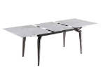 Picture of 63-87" Marble Extension Dining Table