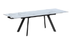 Picture of 63-78-94" Marbleized Extendable Dining Table