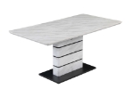 Picture of 47-63" Extendable Marbleized Dining Table