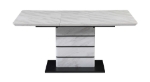 Picture of 47-63" Extendable Marbleized Dining Table