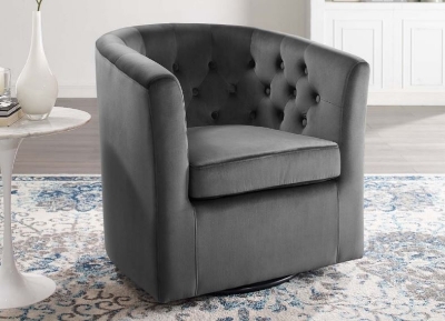 Picture of Velvet Swivel Chair