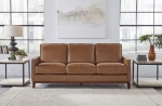 Picture of Top Grain Genuine Leather Sofa, Loveseat, Chair and Ottoman