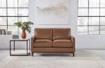 Picture of Top Grain Genuine Leather Sofa, Loveseat, Chair and Ottoman