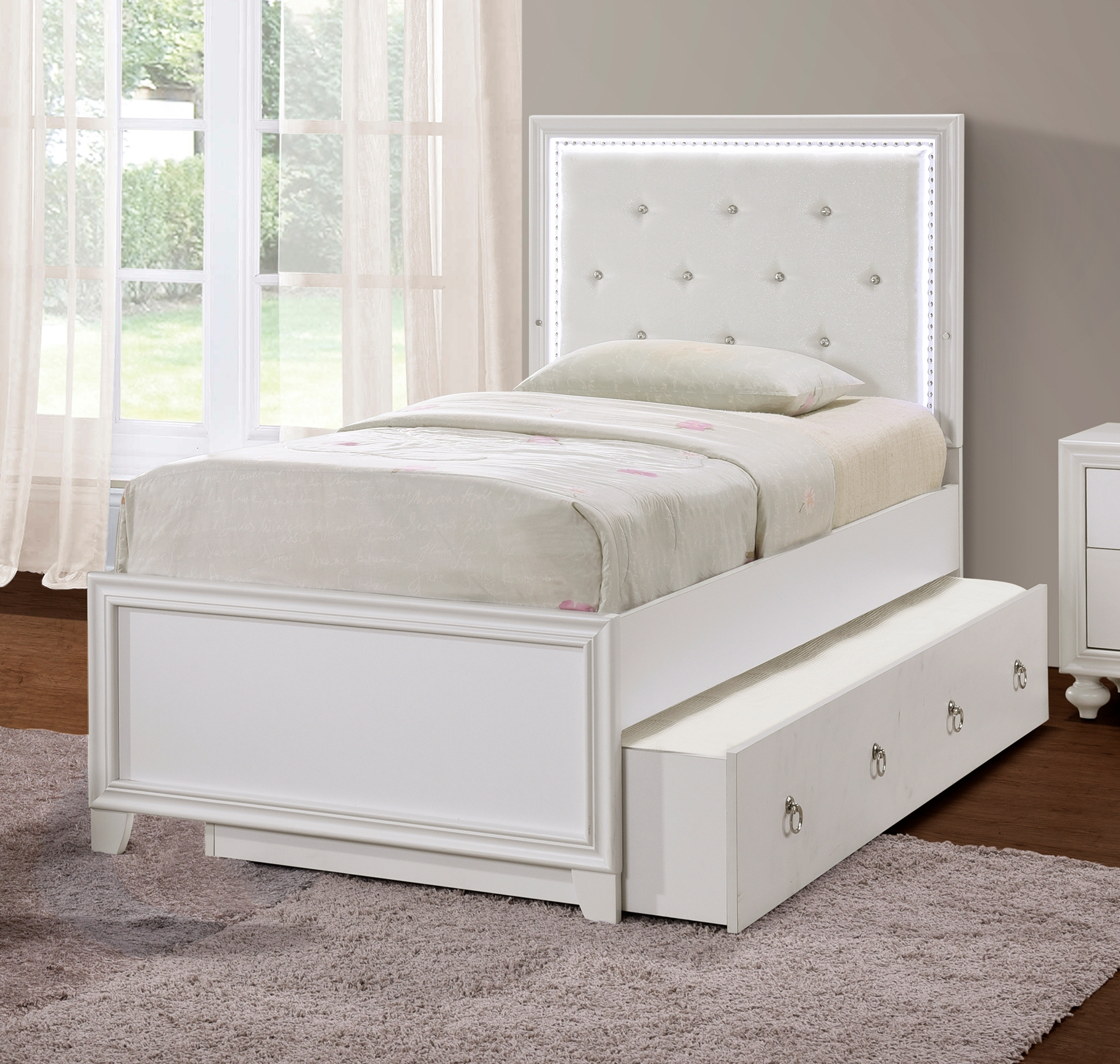 Lounge Around. Twin Trundle Bed Trundle included