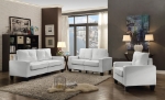 Picture of Faux Leather Sofa, Loveseat and Chair