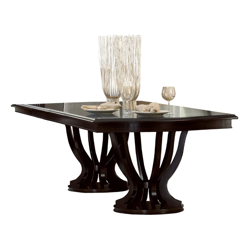 Picture of 84 - 106.5" Extendable Wood Dining Table