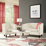 Picture of 2 Piece Velvet Loveseat and Armchair Set