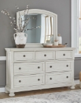 Picture of Dresser and Mirror, Chest, Nightstand & Bed