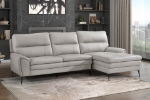 Picture of Genuine Leather Sectional/ Swivel Glider Chair