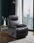Picture of Genuine Leather Swivel Glider Recliner