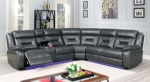 Picture of Leather Sectional