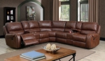 Picture of Leather Reclining Sectional