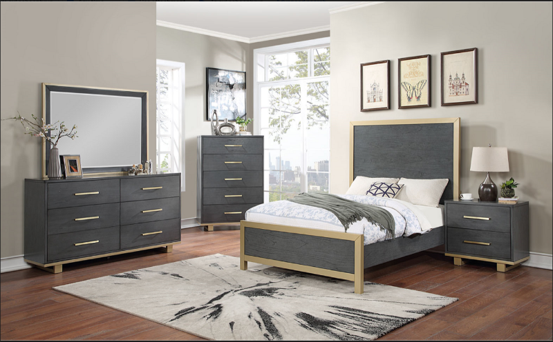 Picture of 44"-48" Bed, Dresser & Mirror, Nighstand and Chest