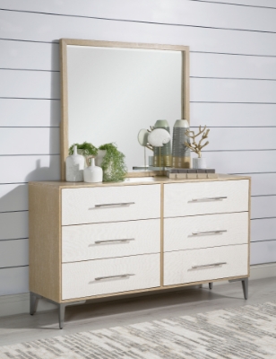 Picture of 6, 8 and 9 Drawer Dresser and Mirror