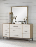 Picture of 6, 8 and 9 Drawer Dresser and Mirror