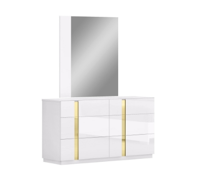 Picture of Dresser and Mirror