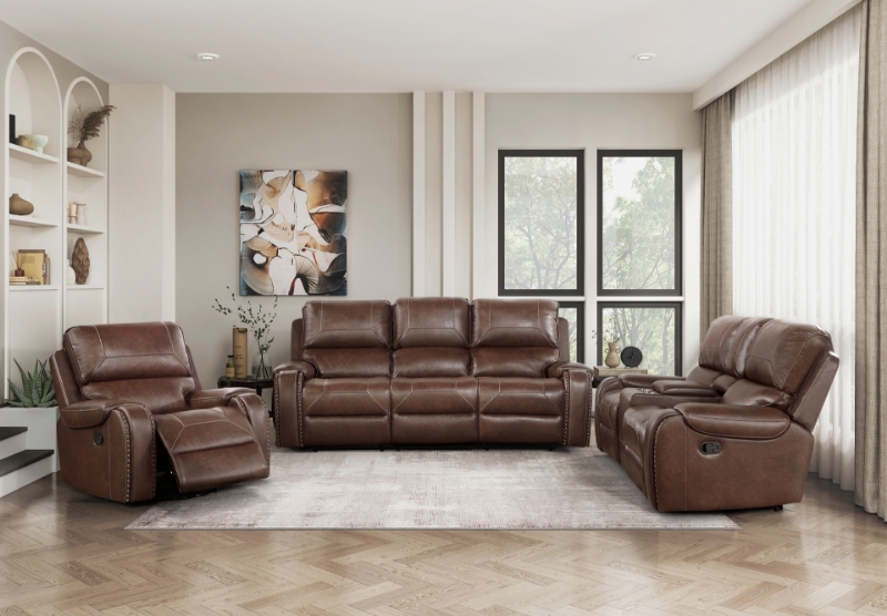 Leather Recliner Sofa Loveseat And Chair