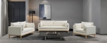 Picture of Linen Textured Fabric Loveseat, Sofa and Chair VS-340-41