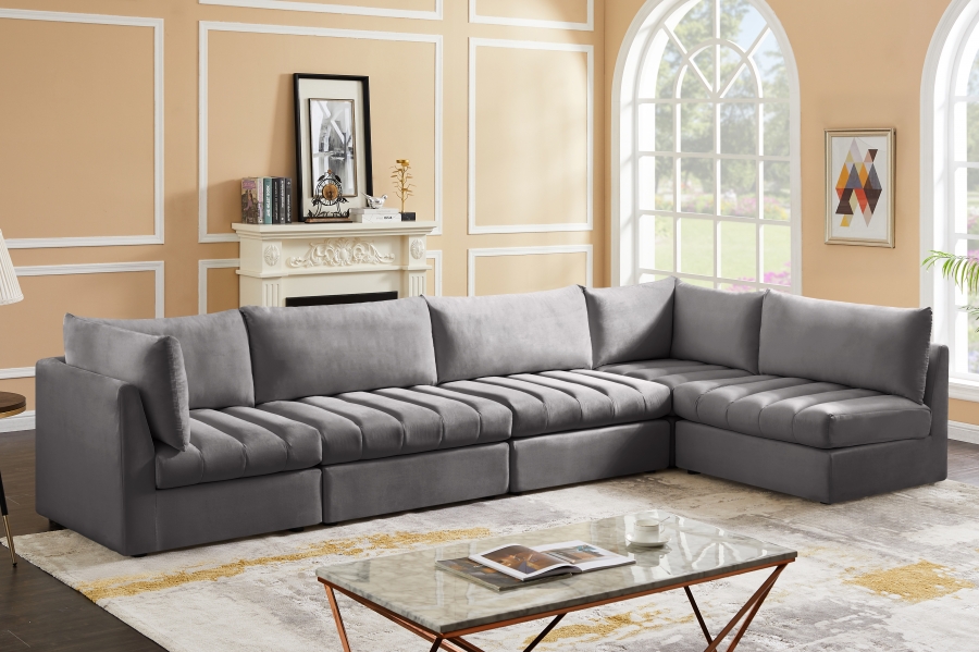 Lounge Around. Modular Velvet Sofa, Chair and Sectionals