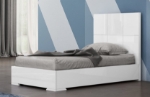 Picture of White Twin Bed w/trundle or w/o trundle