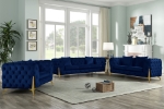 Picture of VELVET SOFA, LOVESEAT AND CHAIR