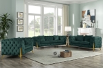 Picture of VELVET SOFA, LOVESEAT AND CHAIR