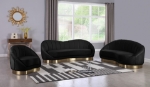 Picture of VELVET SOFA, CHAISE AND CHAIR