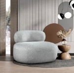 Picture of Boucle Fabric Living Room Chair