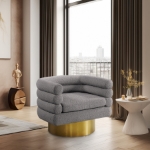 Picture of Fabric Swivel Accent Chair